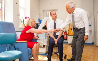 ケンブリッジ公ウィリアム王子殿下、ラルフローレン乳がん研究センターのオープニングセレモニーに出席