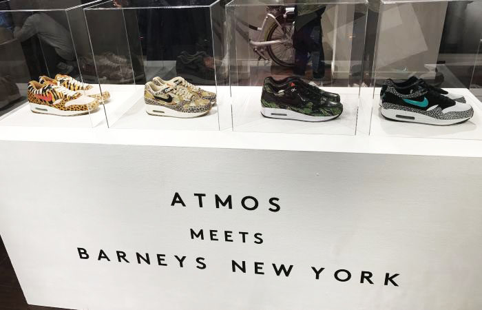 「ATMOS MEETS BARNEYS NEW YORK（アトモス ミーツ バーニーズ ニューヨーク）」がオープン