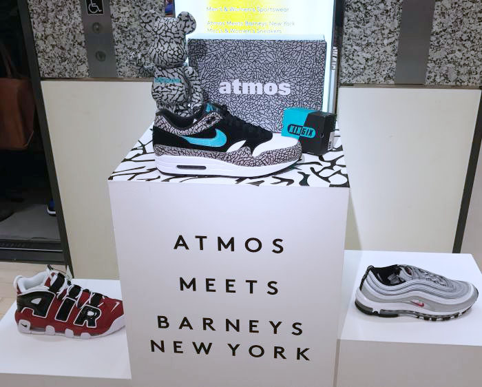 「ATMOS MEETS BARNEYS NEW YORK（アトモス ミーツ バーニーズ ニューヨーク）」がオープン