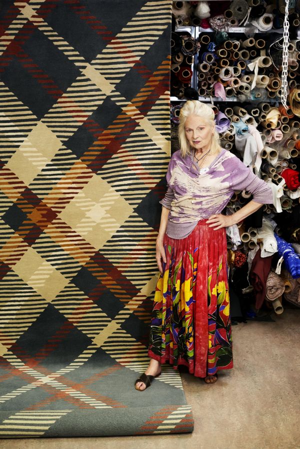 Vivienne Westwood（ヴィヴィアン・ウエストウッド）」、「The Rug Company」の20周年記念ラグを制作 | fashion  bible 宮田 理江