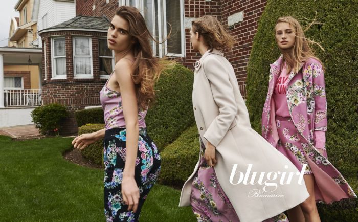 「Blumarine（ブルマリン）」「blugirl（ブルーガール）」、2018-19年秋冬コレクションの広告キャンペーンビジュアルを発表