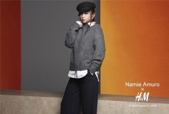 「Namie Amuro x H&M」第２弾の発売が決定
