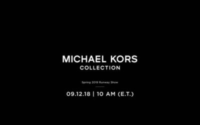 MICHAEL KORS COLLECTION（マイケル・コース コレクション）2019スプリングコレクション・ランウェイショー　ライブストリーミング