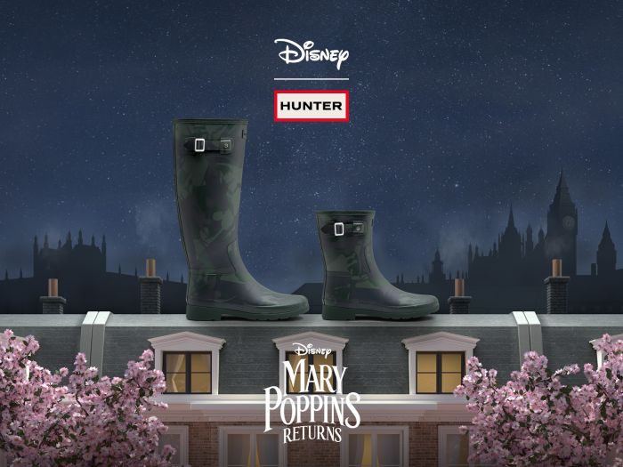 「HUNTER（ハンター）」、ディズニーとコラボレーションし映画『メリー・ポピンズ リターンズ』公開を記念したアイテムを発売