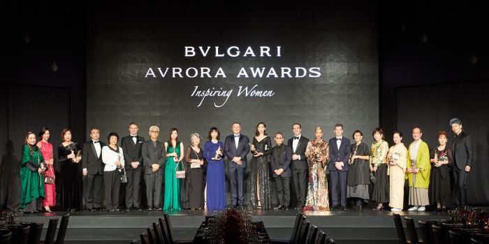 「BVLGARI AVRORA AWARDS 2018 / ブルガリ アウローラ アワード」、授賞式とゴールデンカーペットセレモニーを開催