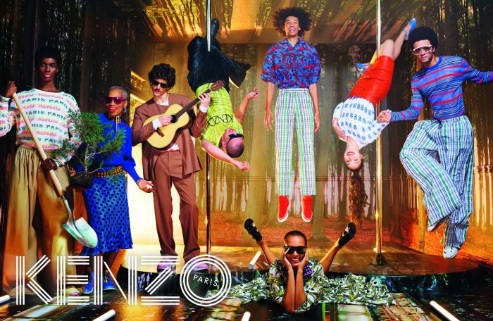 「KENZO（ケンゾー）」、2019年春夏のキャンペーンビジュアルはカラフルでハッピー
