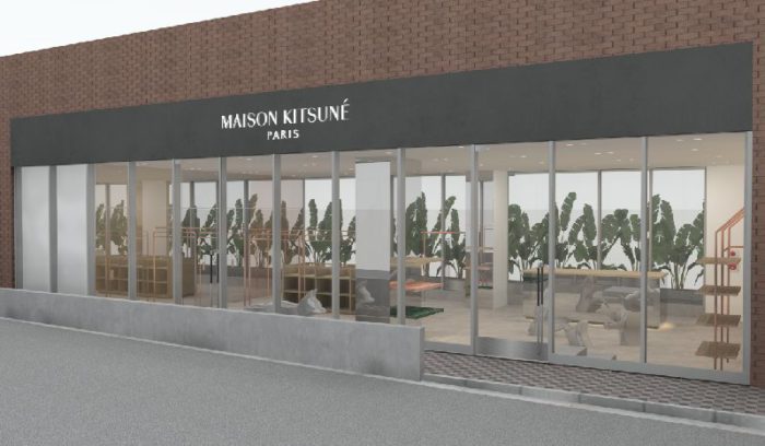 「MAISON KITSUNÉ（メゾン キツネ）」、大阪・南堀江に関西初の路面店をオープン