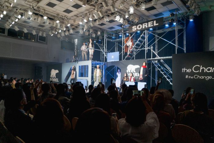 「SOREL（ソレル）」、日本初のファッションショーを開催
