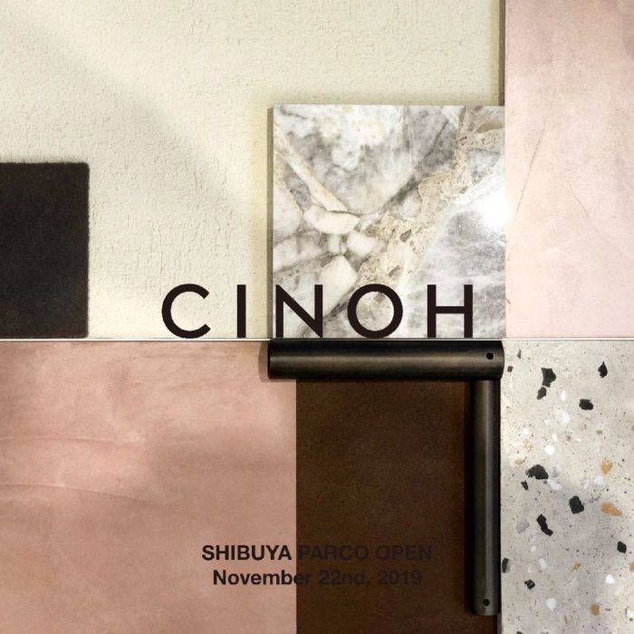 「CINOH（チノ）」、「渋谷パルコ」内に、ブランド初の直営店オープン