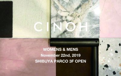 「CINOH（チノ）」、「渋谷パルコ」内に、ブランド初の直営店オープン