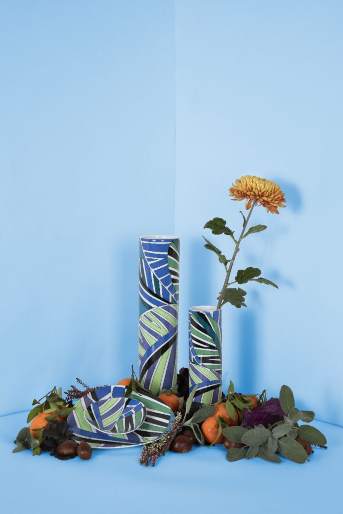 「EMILIO PUCCI（エミリオ・プッチ）」、花瓶のアーカイブをアップデートして発売　磁器メーカーのローゼンタール社と共同でデザイン