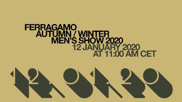 Salvatore Ferragamo（サルヴァトーレ フェラガモ）2020年秋冬ミラノメンズコレクション・ランウェイショー　ライブストリーミング