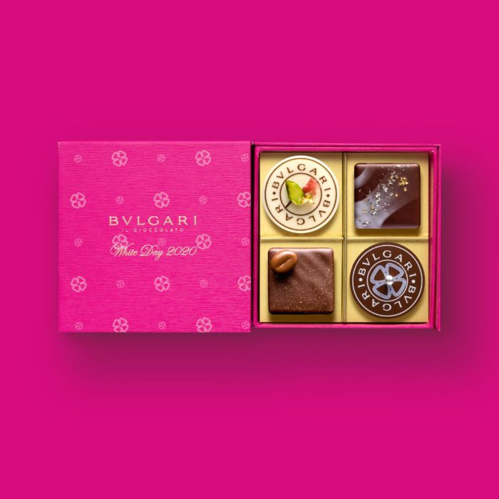 「ブルガリ チョコレート・ジェムズ」、ホワイトデー限定のチョコレートボックスを発売