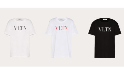「VALENTINO（ヴァレンティノ）」、’VLTN’ロゴのプリントTシャツを販売