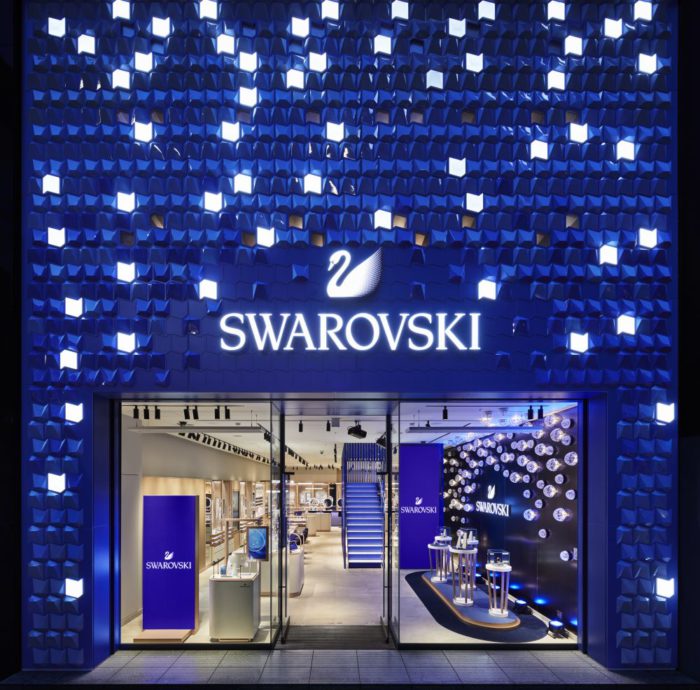 「SWAROVSKI（スワロフスキー）」、旗艦店「スワロフスキー銀座」をリニューアルオープン