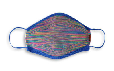アーカイブ糸で口周りをカラフルに　「MISSONI（ミッソーニ）」、マスクを発売　100％リサイクルのミッソーニヤーン