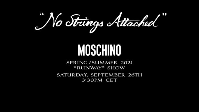 「MOSCHINO（モスキーノ）」2021年春夏ウィメンズコレクション・ランウェイショー　ライブストリーミング