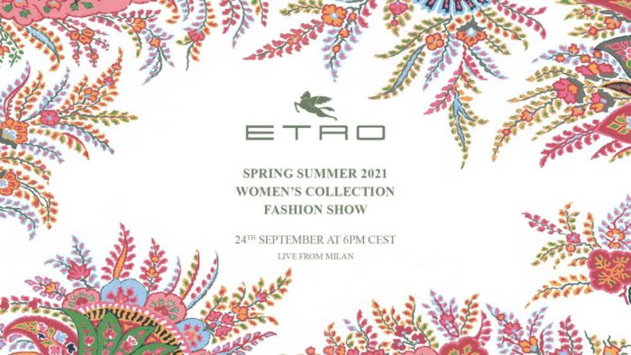 「ETRO（エトロ）」2021年春夏ウィメンズコレクション・ランウェイショー　ライブストリーミング