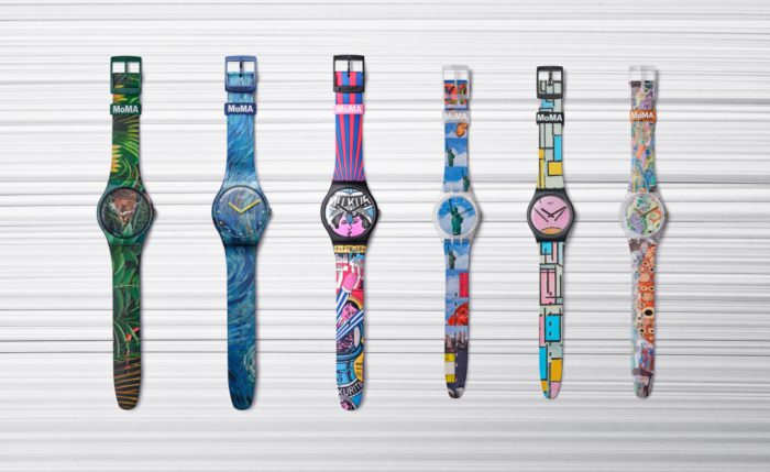 swatch（スウォッチ）、MoMAとコラボした６つのウォッチを発売