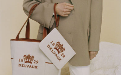 「DELVAUX（デルヴォー）」、DELIGHT(ディライト）トートバッグを発売　お揃いのポーチも