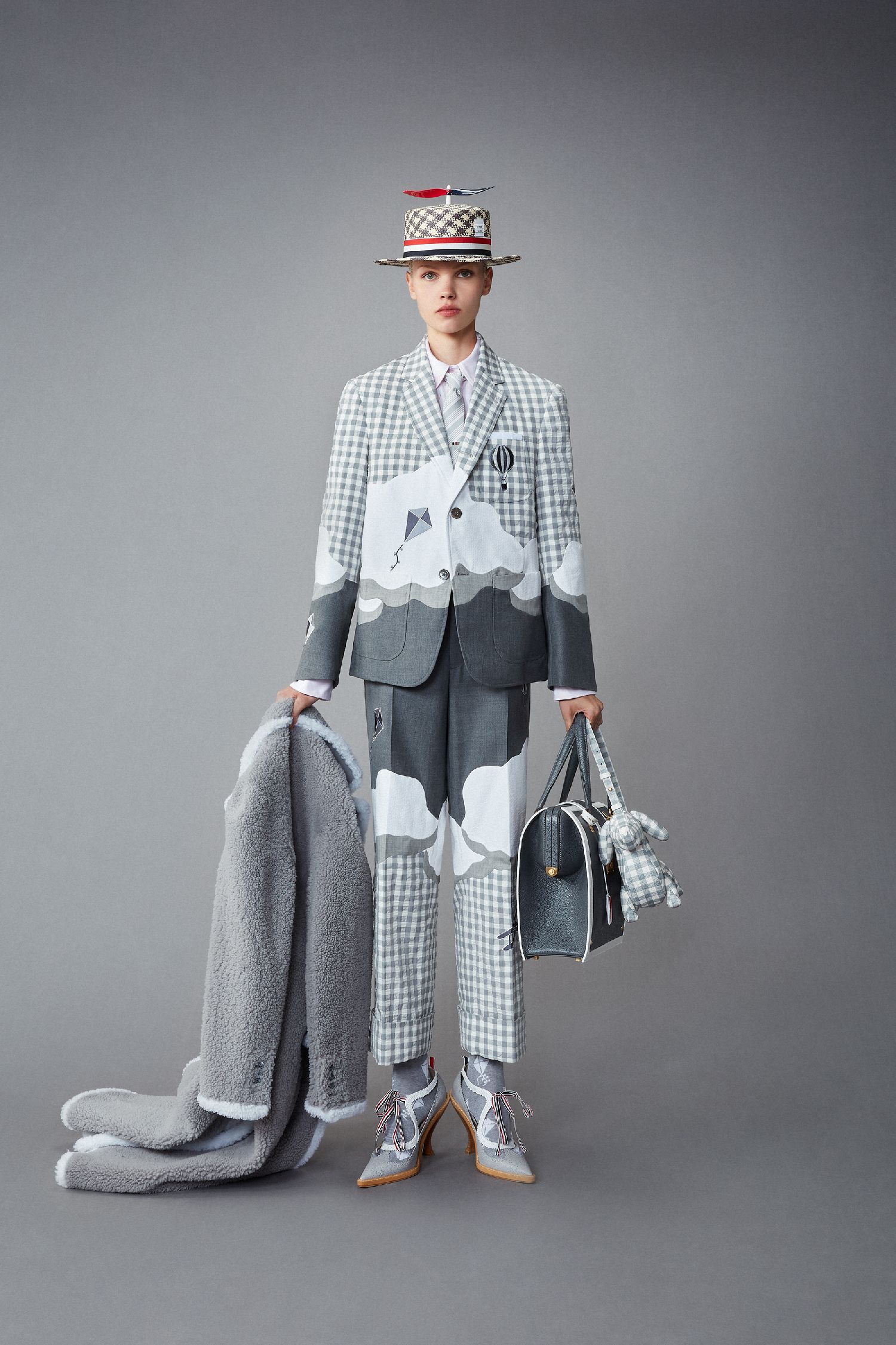 【色落ち抜群】THOM BROWNE トムブラウン ストレートデニム