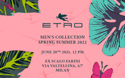 「ETRO（エトロ）」2022年春夏メンズコレクション・ランウェイショー　ライブストリーミング