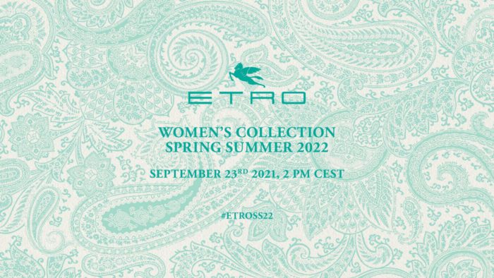 「ETRO（エトロ）」2022年春夏コレクション・ランウェイショー　ライブストリーミング