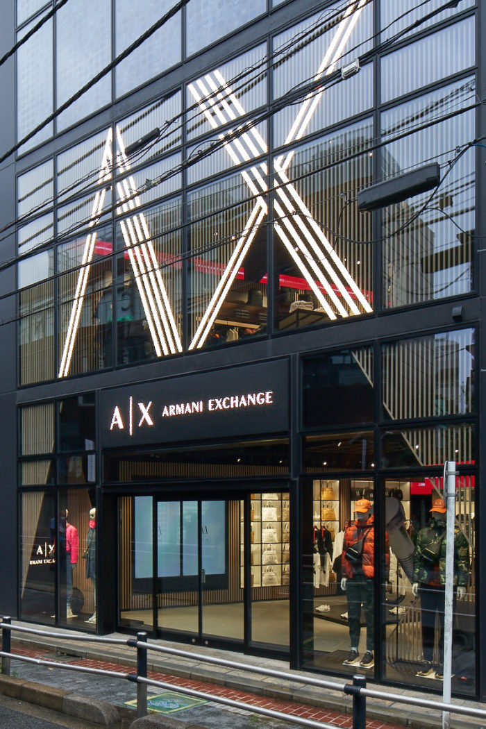 A|Xアルマーニ エクスチェンジ 世界初のコンセプトストア「A|X HARAJUKU Cat Street」がオープン