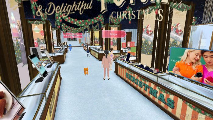 三越伊勢丹、VRアプリでクリスマスキャンペーン　クリスマスをバーチャル体験