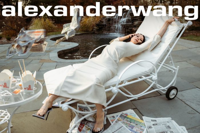 「alexander wang（アレキサンダーワン）」、リゾート2022コレクションのキャンペーンに女優のLucy Liu（ルーシー・リュー）を起用