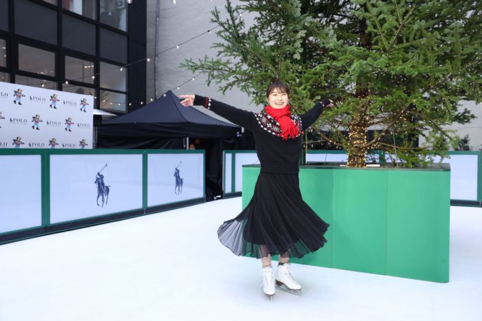 「ラルフ ローレン 銀座」にスケートリンクがオープン　2022年1月31日までの期間限定