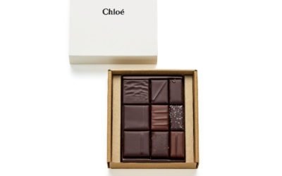 「Chloé（クロエ）」、ボンボン・ショコラオリジナルコフレを発売　アラン・デュカス氏のショコラ専門店とコラボ