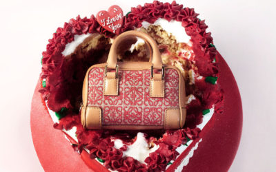 大胆な赤をアナグラムジャカードに採用　「LOEWE（ロエベ）」、バレンタインデー向け限定コレクションを発売
