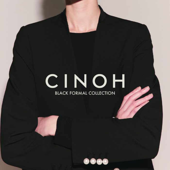 マニッシュでクリーンなブラックライン 「CINOH（チノ）」、ブラックフォーマル・コレクションを発売 | fashion bible 宮田 理江