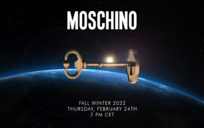 「MOSCHINO（モスキーノ）」2022-23年秋冬コレクション・ランウェイショー　ライブストリーミング