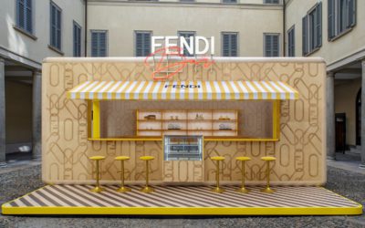 「FENDI（フェンディ）」、ミラノで「FENDI Bar」（フェンディ バー）を期間限定でオープン