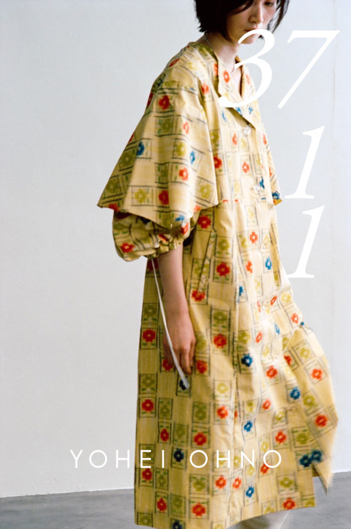 着物の反物を１点物のドレスに　「YOHEI OHNO（ヨウヘイ オオノ）」、「3711 Project_Vol.2」のポップアップストアを表参道で開催