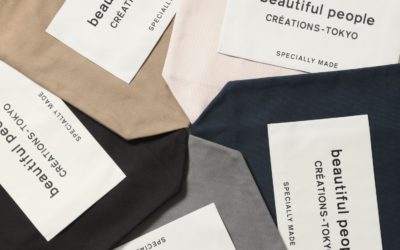 こだわり尽くしの職人技トートバッグ　「beautiful people（ビューティフルピープル）」、「SDG’s name tag tote bag」を発売
