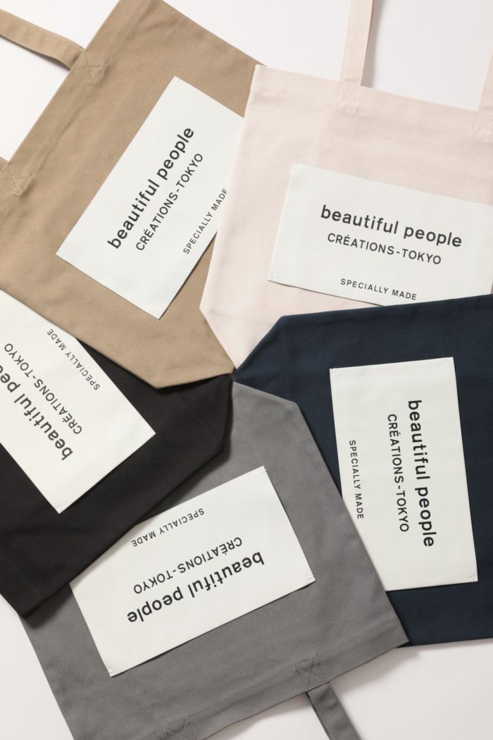 「beautiful people（ビューティフルピープル）」、「SDG's name tag tote bag」を発売