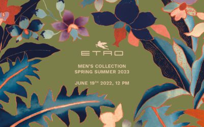 「ETRO（エトロ）」2023年春夏メンズコレクション・ランウェイショー　ライブストリーミング