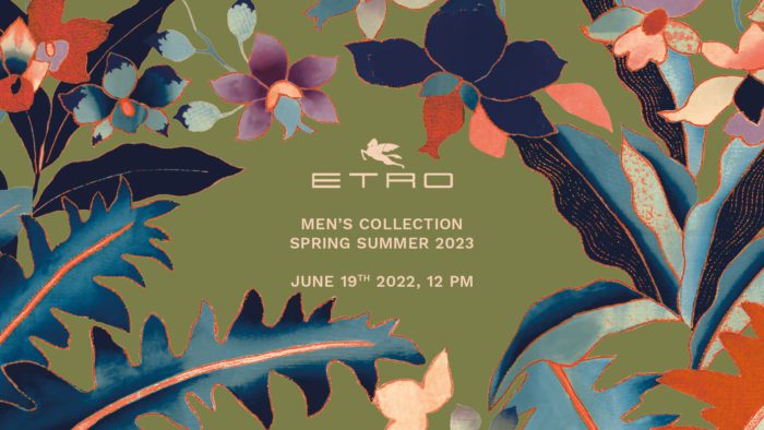 「ETRO（エトロ）」2023年春夏メンズコレクション・ランウェイショー　ライブストリーミング