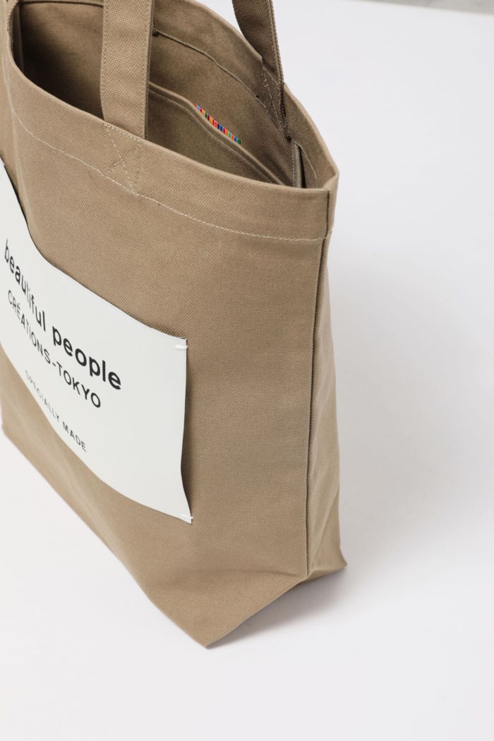 「beautiful people（ビューティフルピープル）」、「SDG's name tag tote bag」を発売