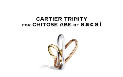 「Cartier（カルティエ）」、「CARTIER TRINITY FOR CHITOSE ABE OF sacai」を発売　表参道でポップアップストアをオープン