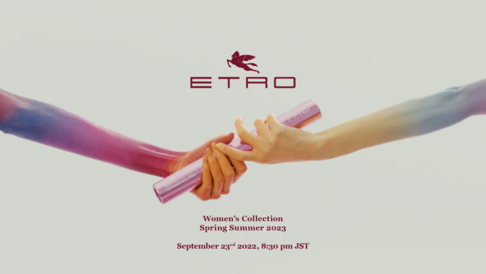 「ETRO（エトロ）」2023年春夏コレクション・ランウェイショー　ライブストリーミング　