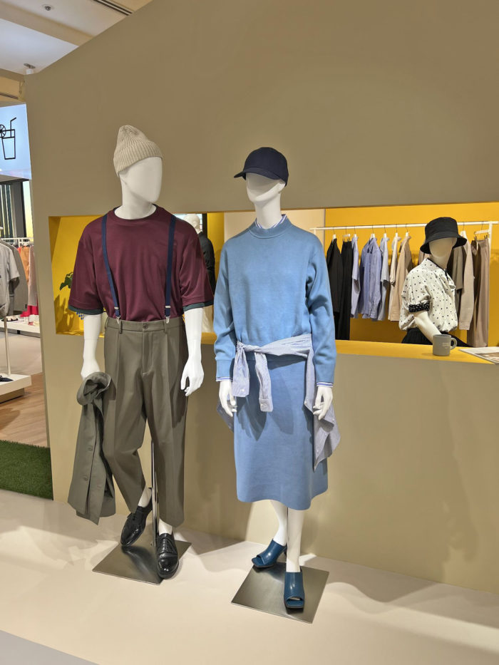ユニクロ「LifeWear」2023年春夏コレクション・展示会リポート　ベーシックが進化、エッセンシャルな服へ