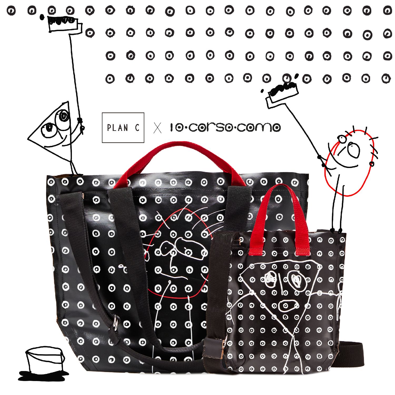 Plan C」、「10 Corso Como(ディエチコルソコモ)」とのコラボトート