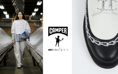 「CAMPER（カンペール）」、「mintdesigns（ミントデザインズ）」とのコラボアイテムを発売　靴とバッグが登場