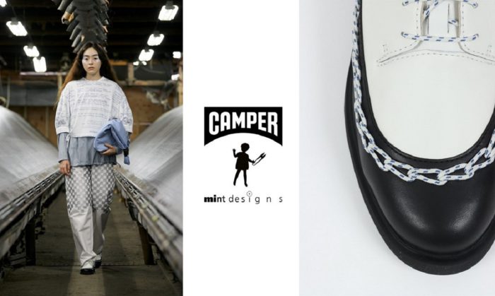 「CAMPER（カンペール）」、「mintdesigns（ミントデザインズ）」とのコラボアイテムを発売　