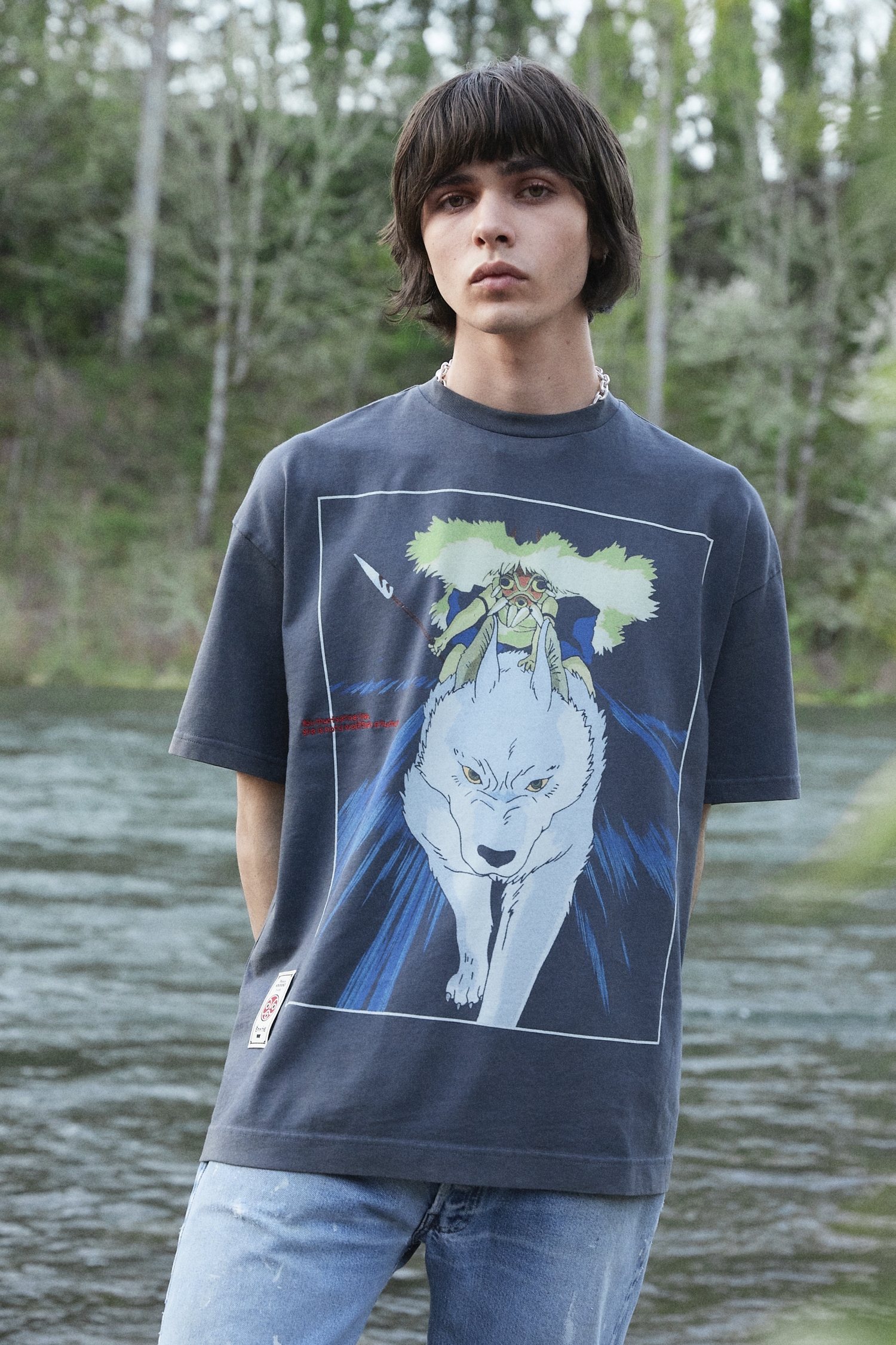 もののけ姫 リーバイス コラボ SAN ＆ WOLF TEE