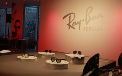 「Ray-Ban（レイバン）」、“完全に反転”したレンズを採用した「リバース（Reverse）」コレクションのイベントを開催